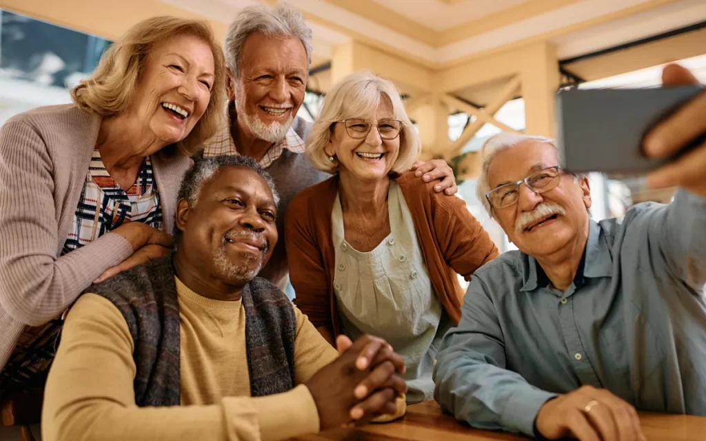 members of Founders Club gather at social event