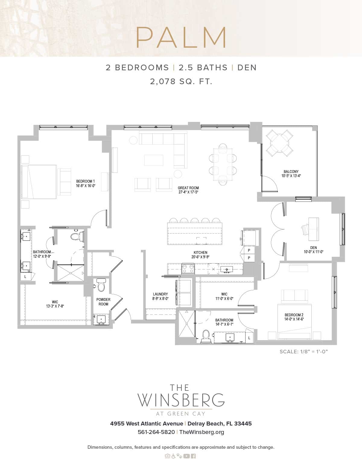Palm floor plan